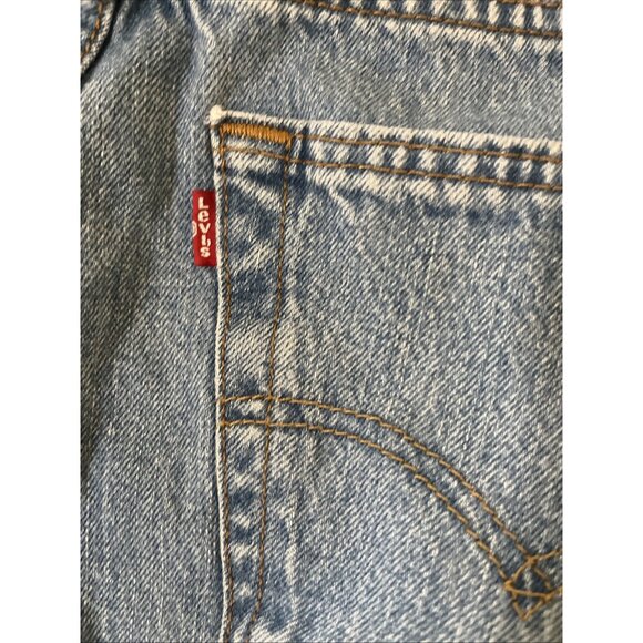 Levi's 501 Cutoff Jean Shorts Sz 32 Waist 11” inseam Cut To What Your Preference - Picture 3 of 10